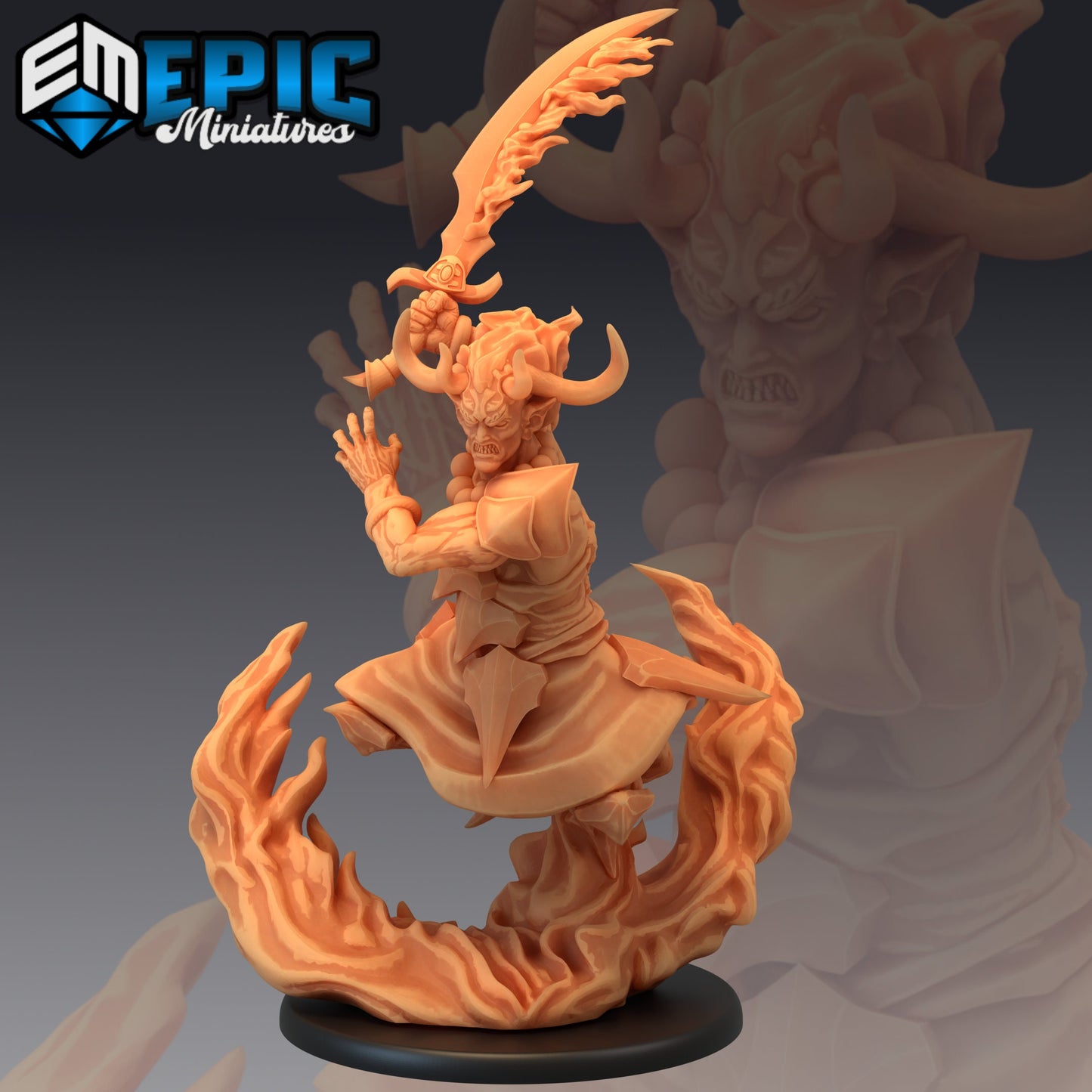 Efreeti (3 Variants) - Epic Miniatures