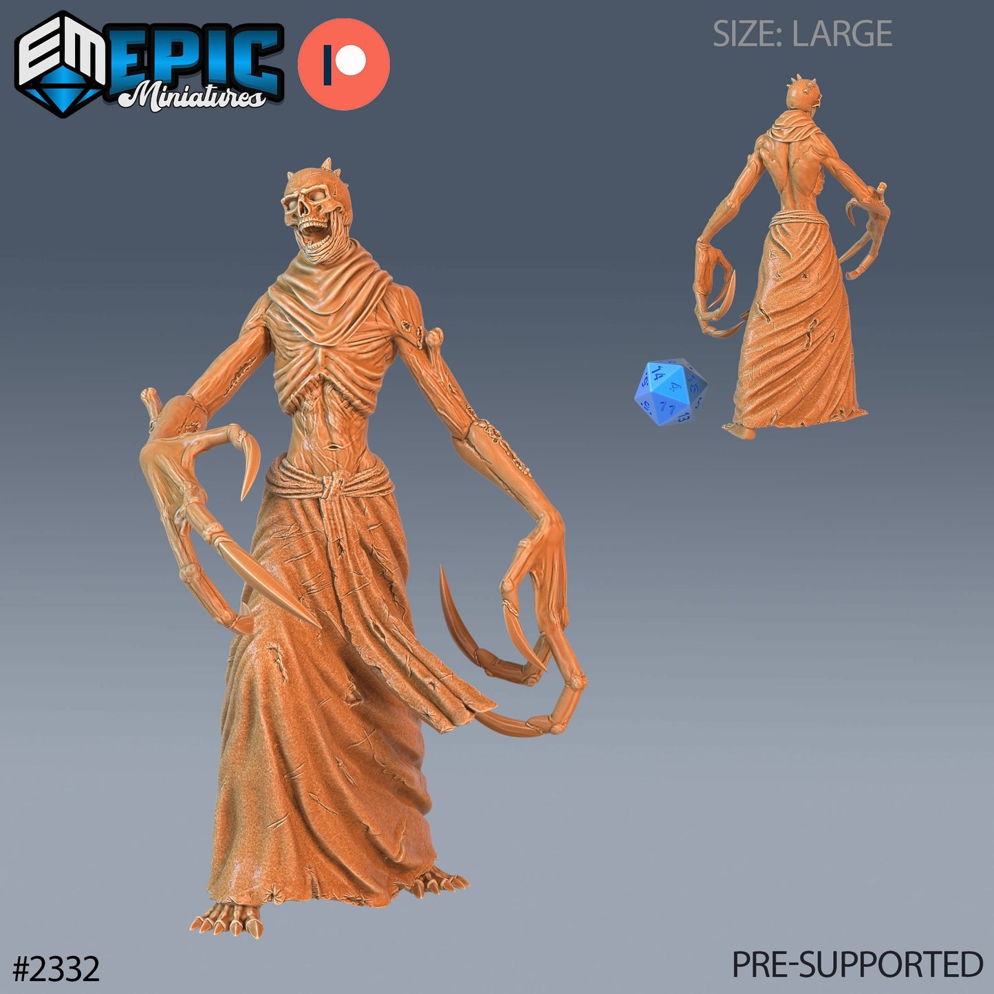 Boneclaw Classic (3 Variants Available) - Epic Miniatures