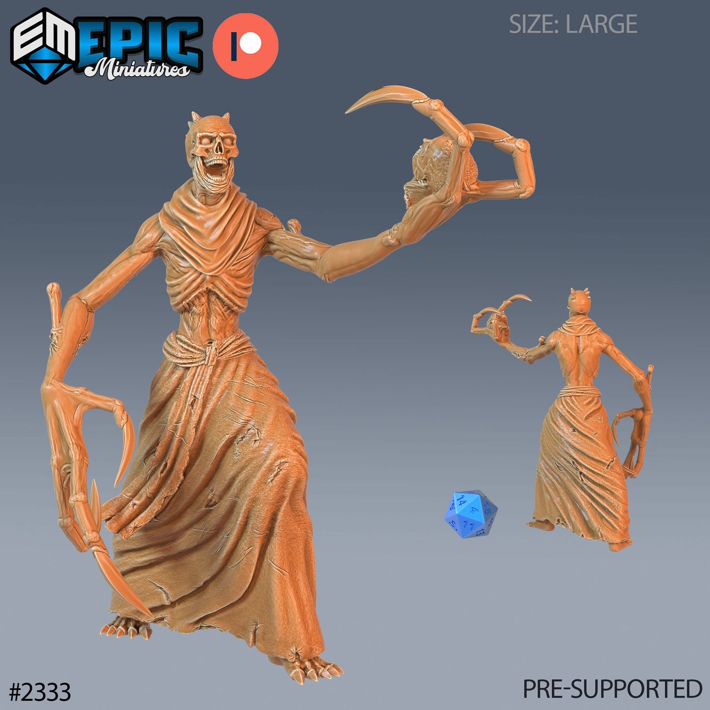 Boneclaw Classic (3 Variants Available) - Epic Miniatures
