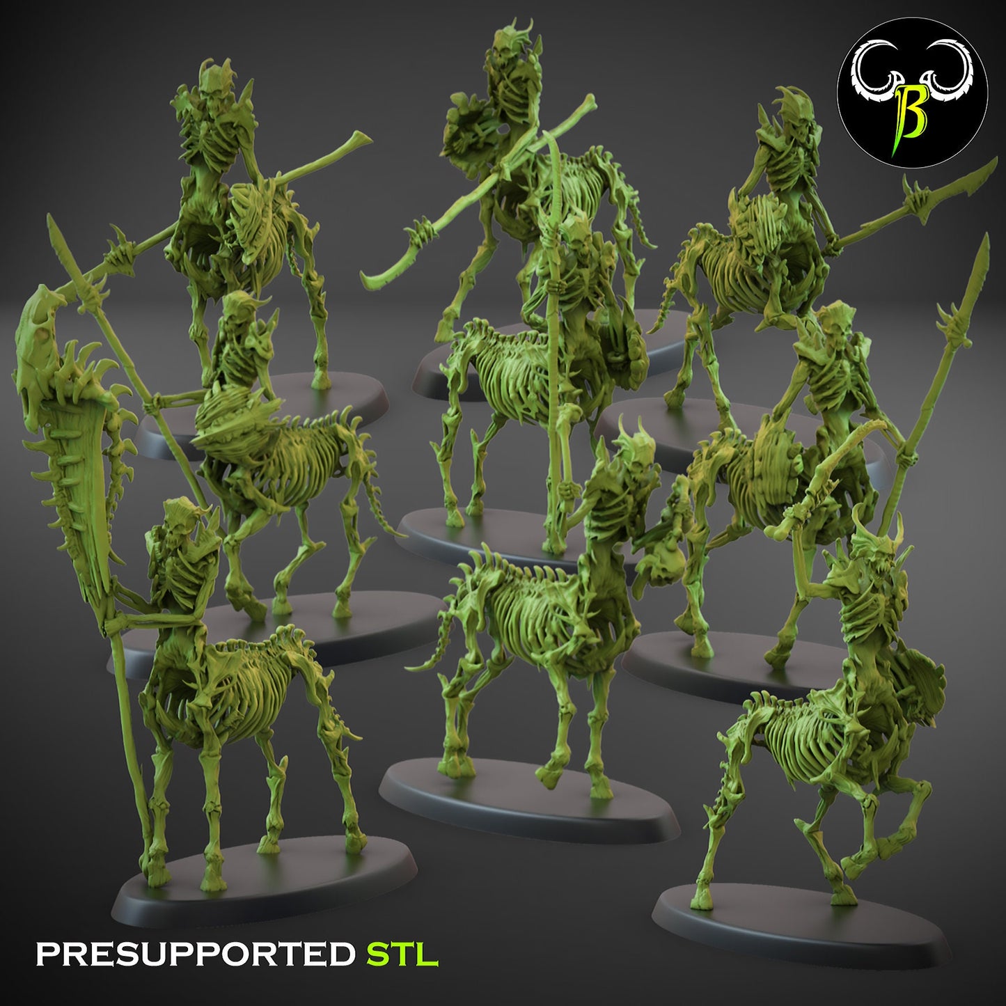 HemoCentaur Set 1 (3 Variants Available) - Clay Beast Creations