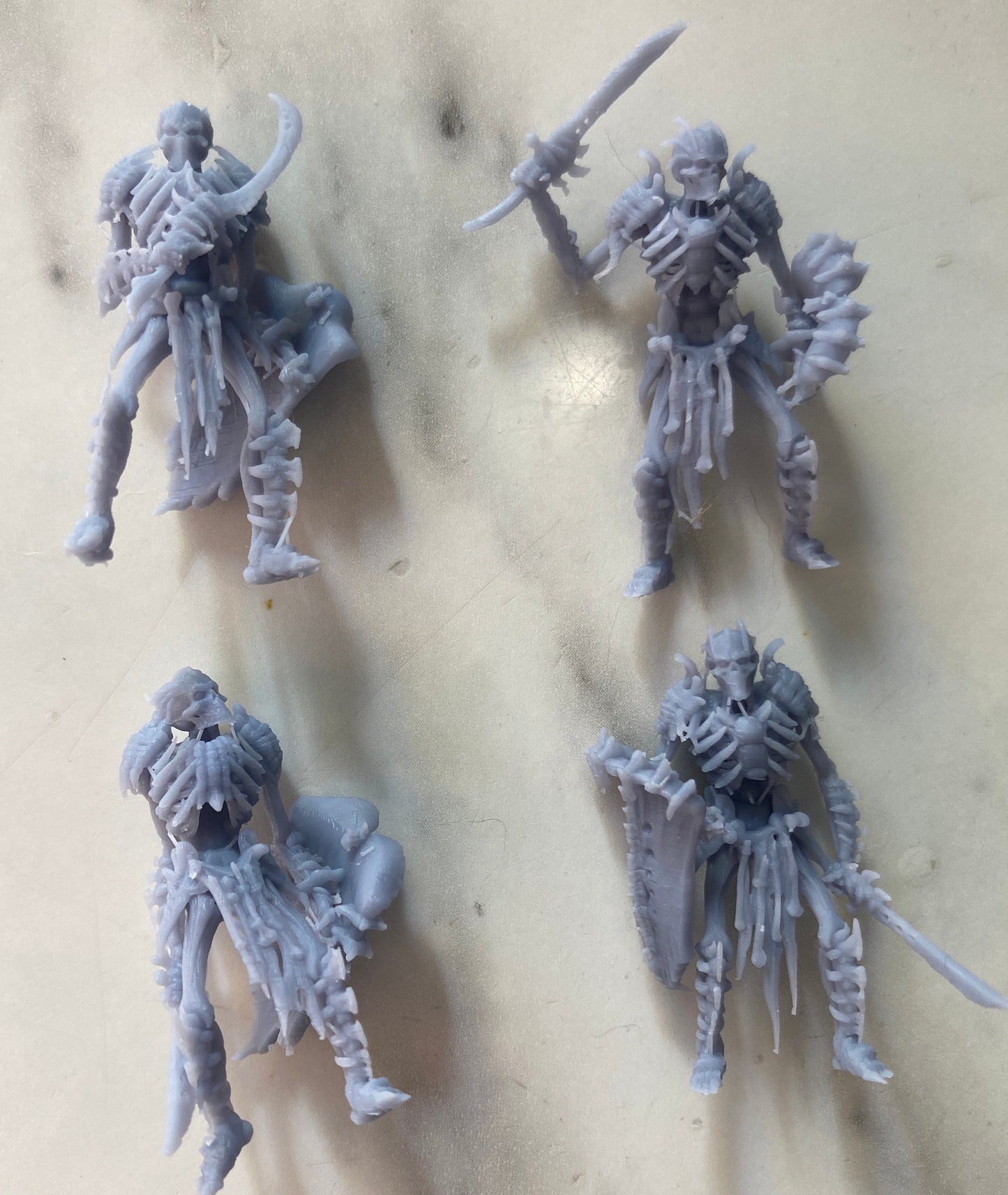 Bone Guard Shield Set 2 (6 Variants Available) - Clay Beast Creations