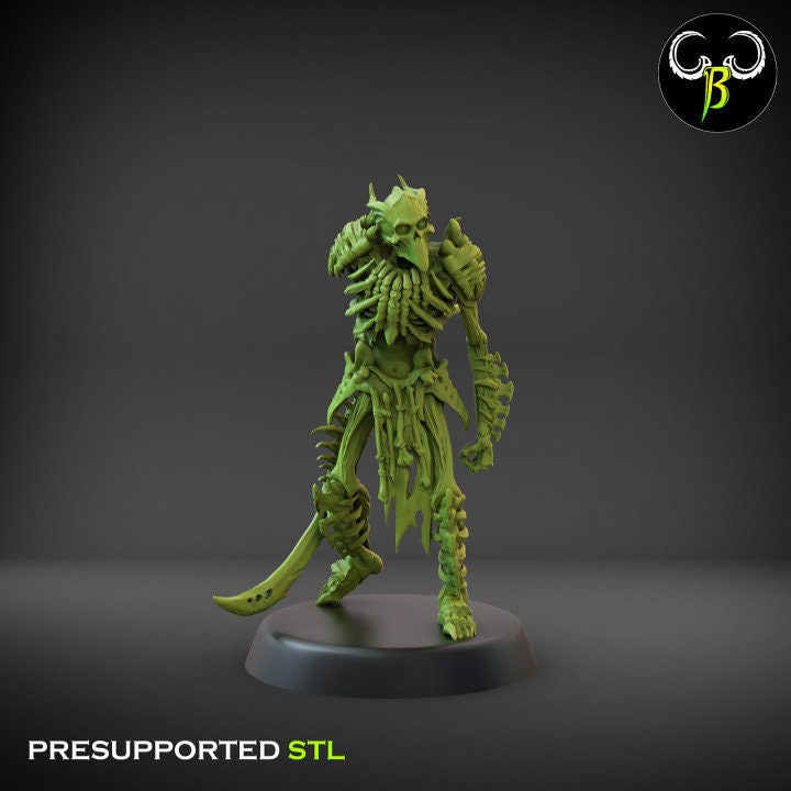 Bone Guard Heavy Set 2 (6 Variants Available) - Clay Beast Creations