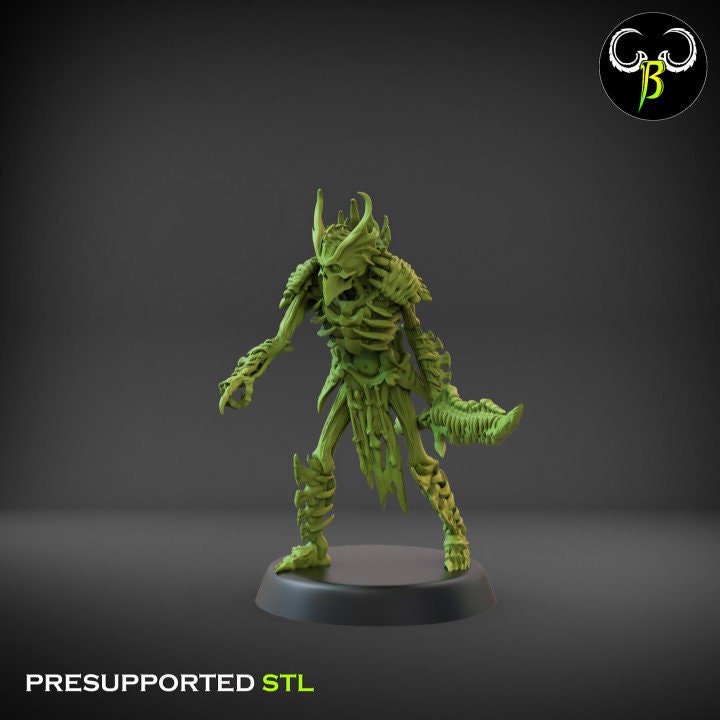 Bone Guard Heavy Set 2 (6 Variants Available) - Clay Beast Creations