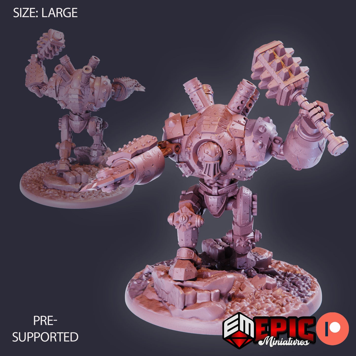 Battle Armor (3 Variants) - Epic Miniatures