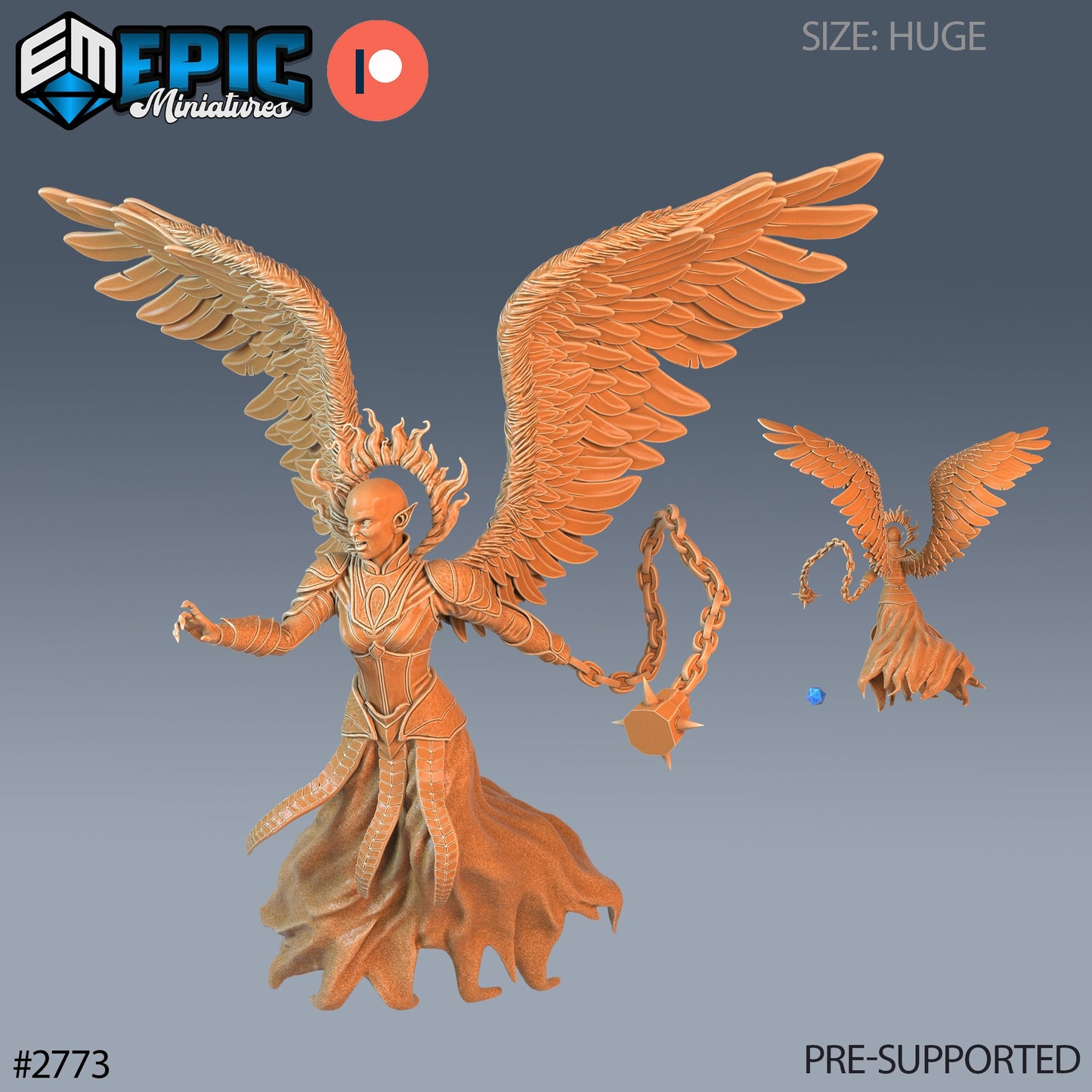 Hell's Angel, Zariel (5 Variants Available) - Epic Miniatures