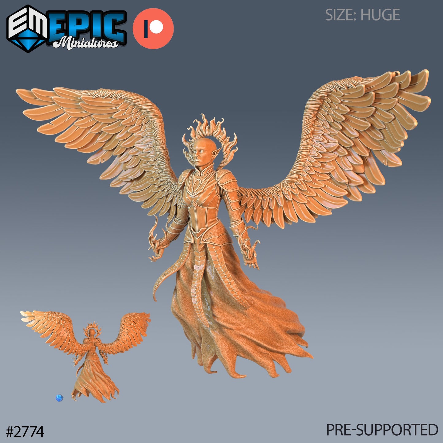 Hell's Angel, Zariel (5 Variants Available) - Epic Miniatures