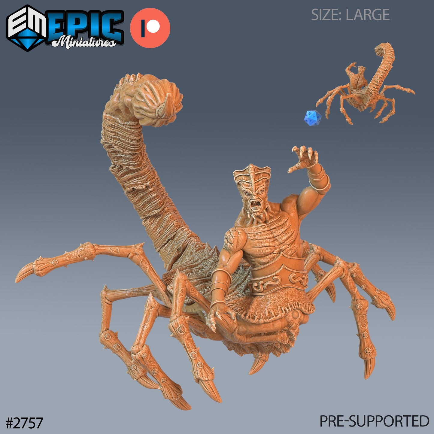 Scorpion Demon (3 Variants Available) - Epic Miniatures