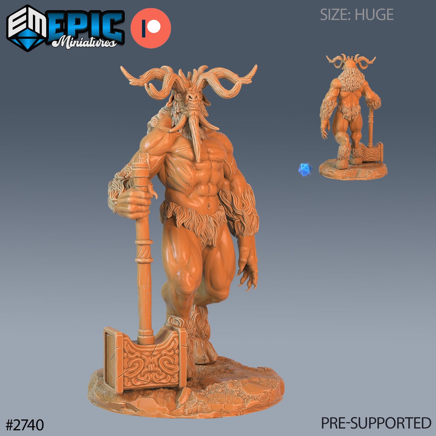 Baphomet (3 Variants Available) - Epic Miniatures