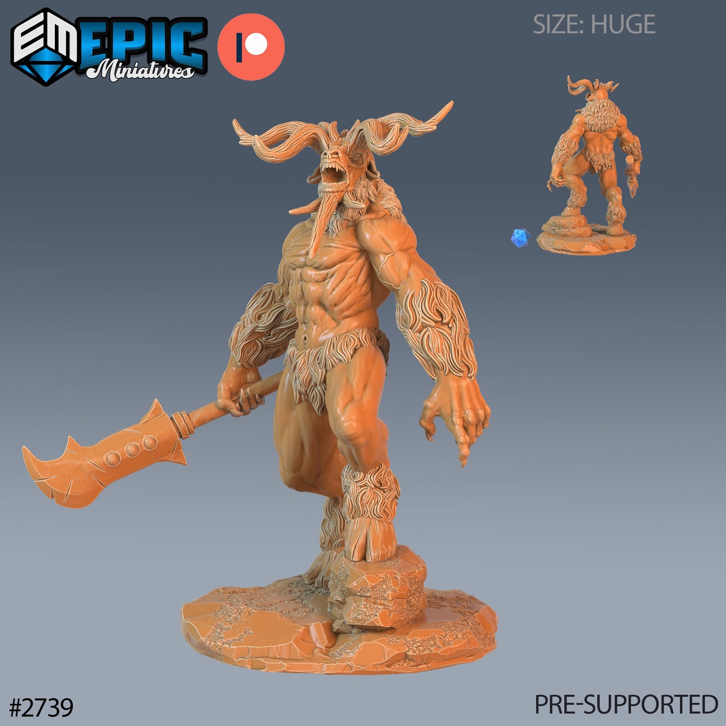 Baphomet (3 Variants Available) - Epic Miniatures