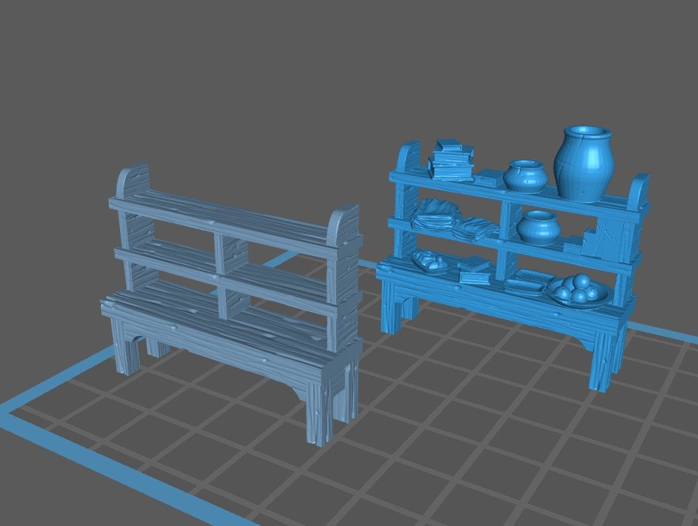 Props for Merchant Shop - Epic Miniatures