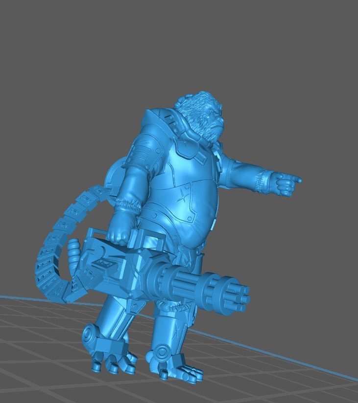 Simii Enforcers (4 Variants Available) - Print Minis