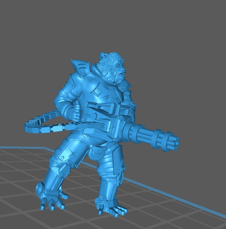 Simii Enforcers (4 Variants Available) - Print Minis