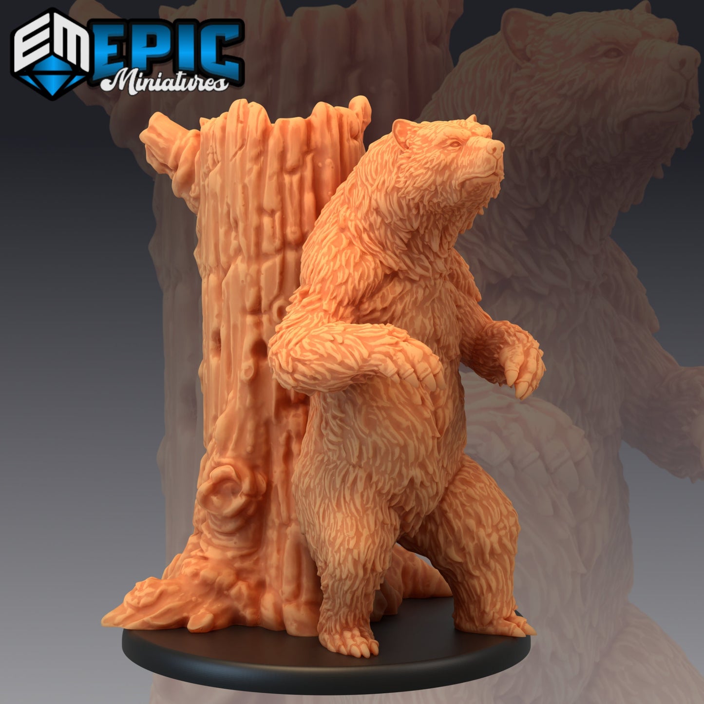 Grizzly Bear (4 Variants Available) - Epic Miniatures