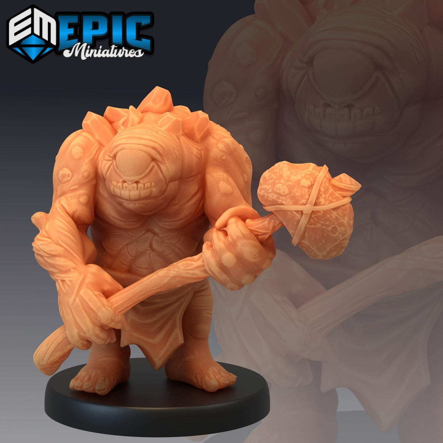 Dwarf Cyclops (3 Variants Available) - Epic Miniatures