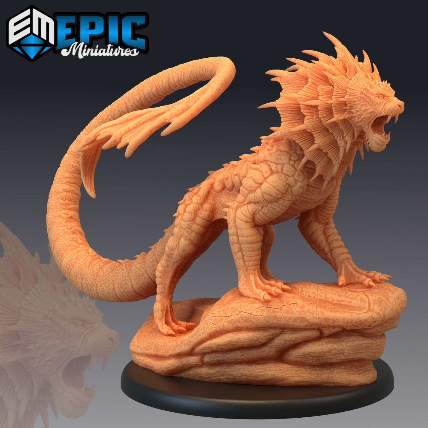 Swamp Cat (3 Variants Available) - Epic Miniatures