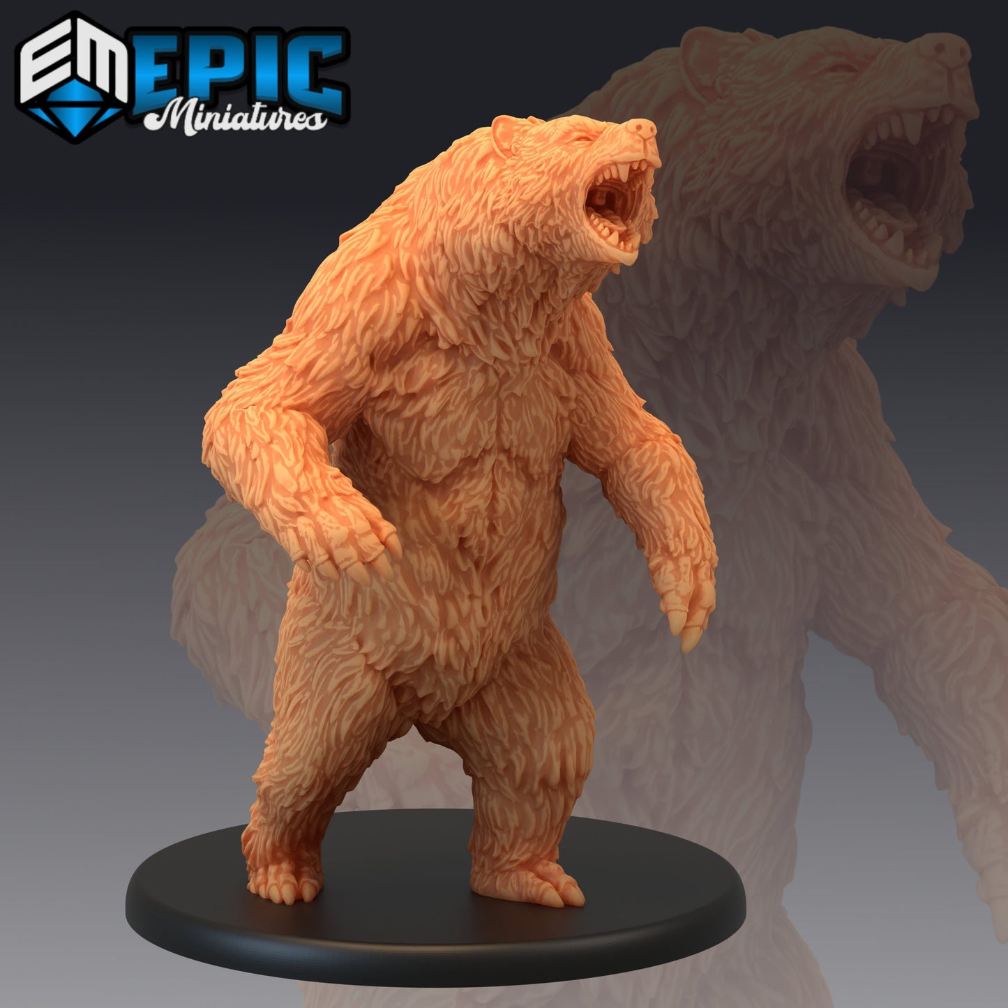 Grizzly Bear (4 Variants Available) - Epic Miniatures
