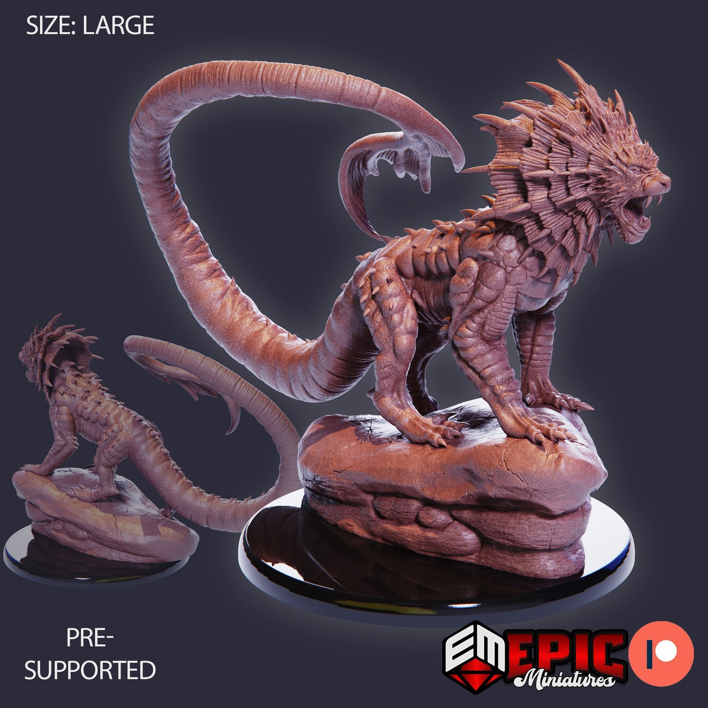 Swamp Cat (3 Variants Available) - Epic Miniatures