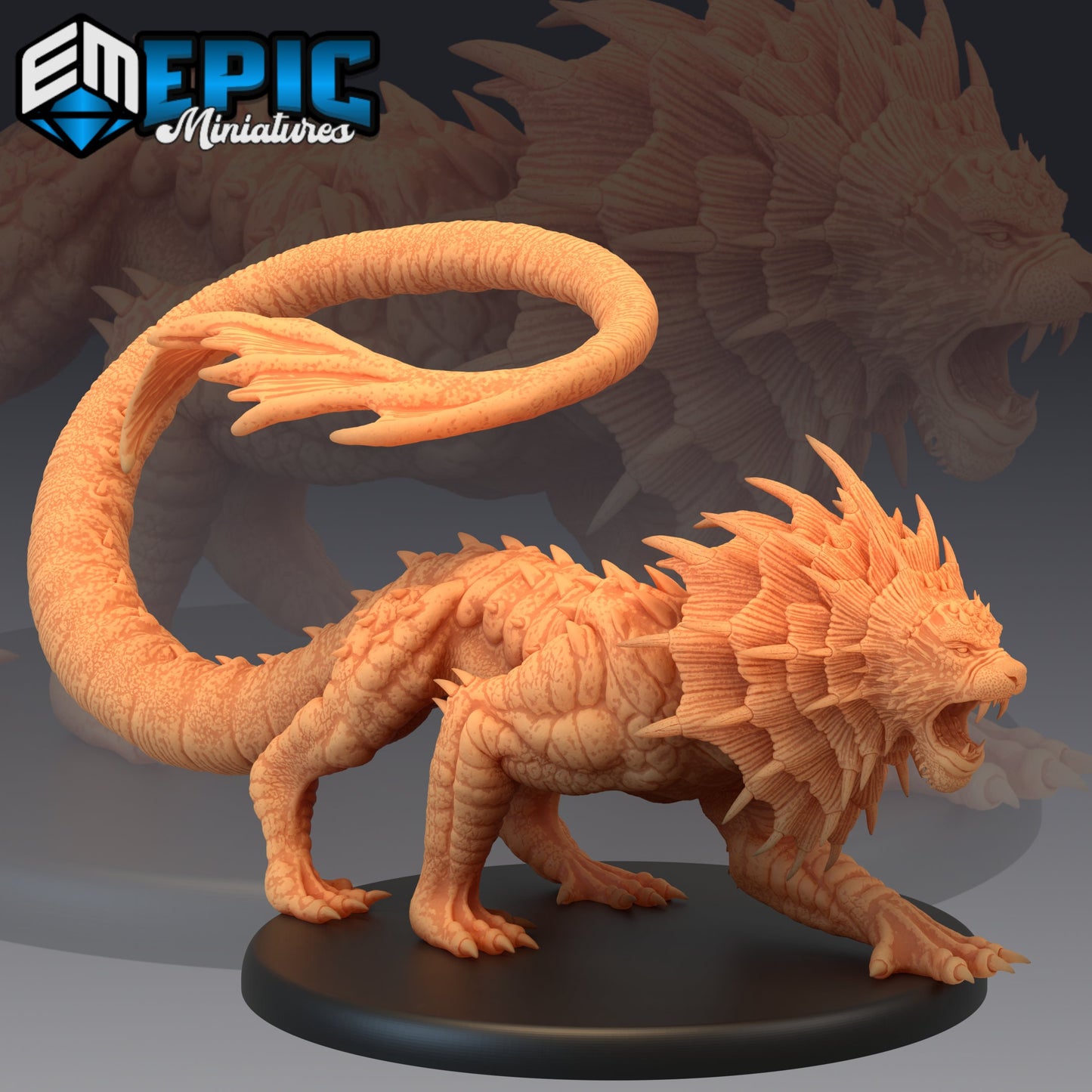 Swamp Cat (3 Variants Available) - Epic Miniatures