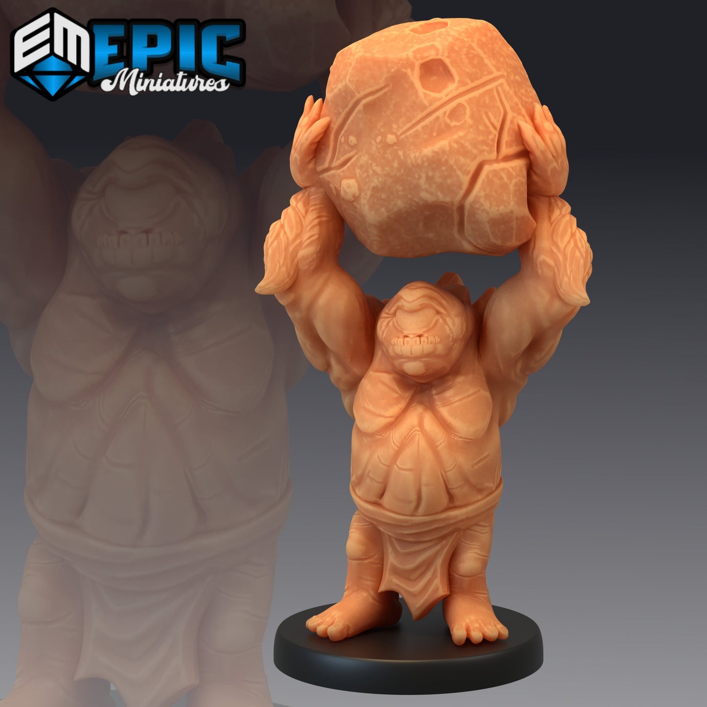 Dwarf Cyclops (3 Variants Available) - Epic Miniatures