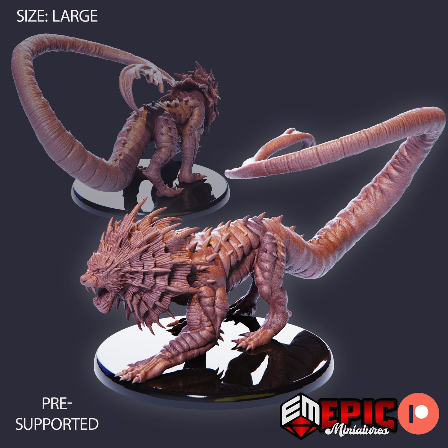 Swamp Cat (3 Variants Available) - Epic Miniatures