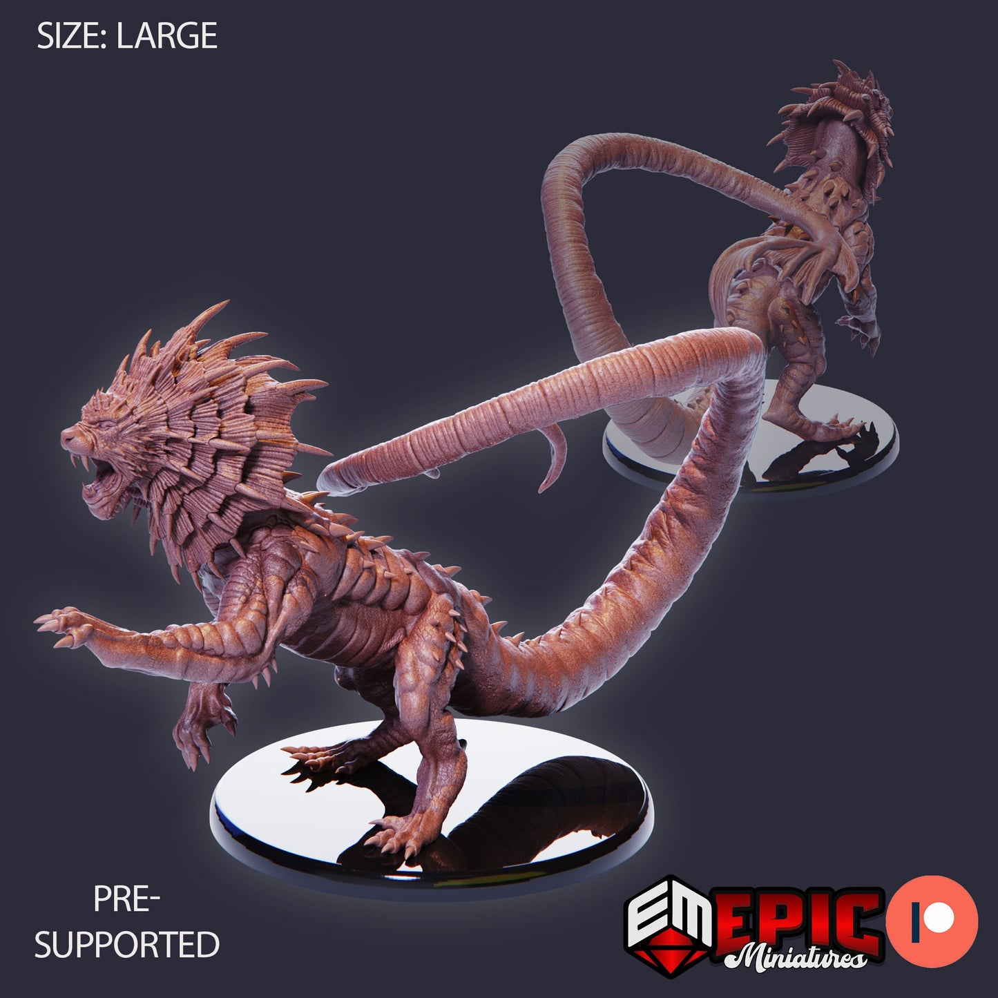 Swamp Cat (3 Variants Available) - Epic Miniatures