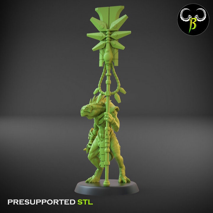 Stellar Warrior Sunlighter Set D (3 Variants Available) - Clay Beast Creations
