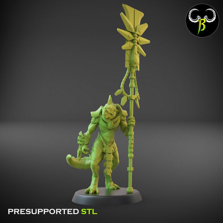 Stellar Warrior Sunlighter Set D (3 Variants Available) - Clay Beast Creations