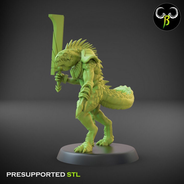 Stellar Warrior Sunlighter Set B (3 Variants Available) - Clay Beast Creations