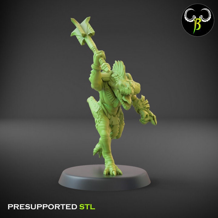 Stellar Warrior Sunlighter Set B (3 Variants Available) - Clay Beast Creations