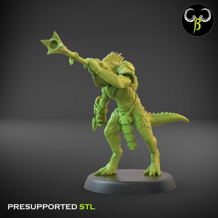 Stellar Warrior Sunlighter Set D (3 Variants Available) - Clay Beast Creations