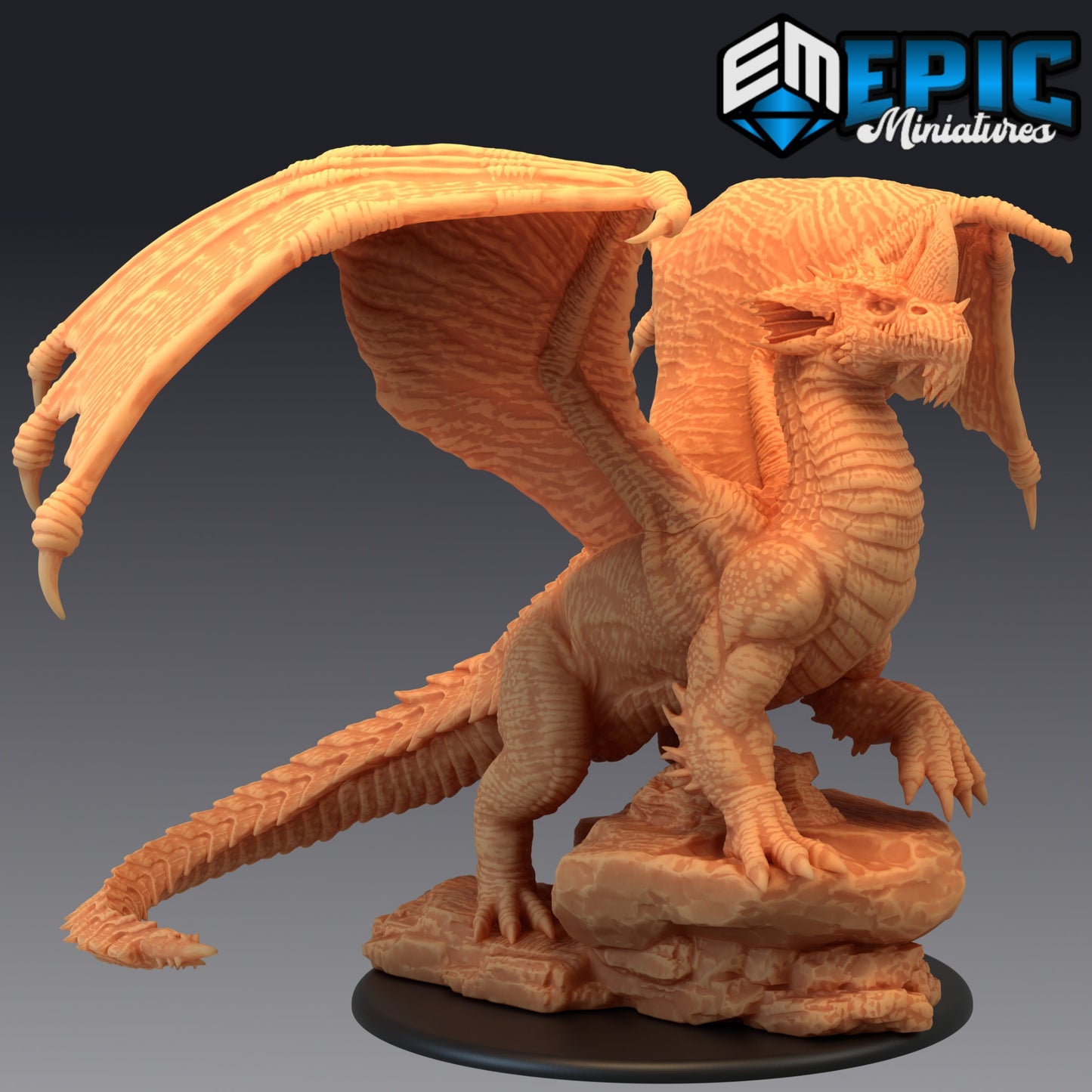 Blue Dragon (3 Variants Available) - Epic Miniatures