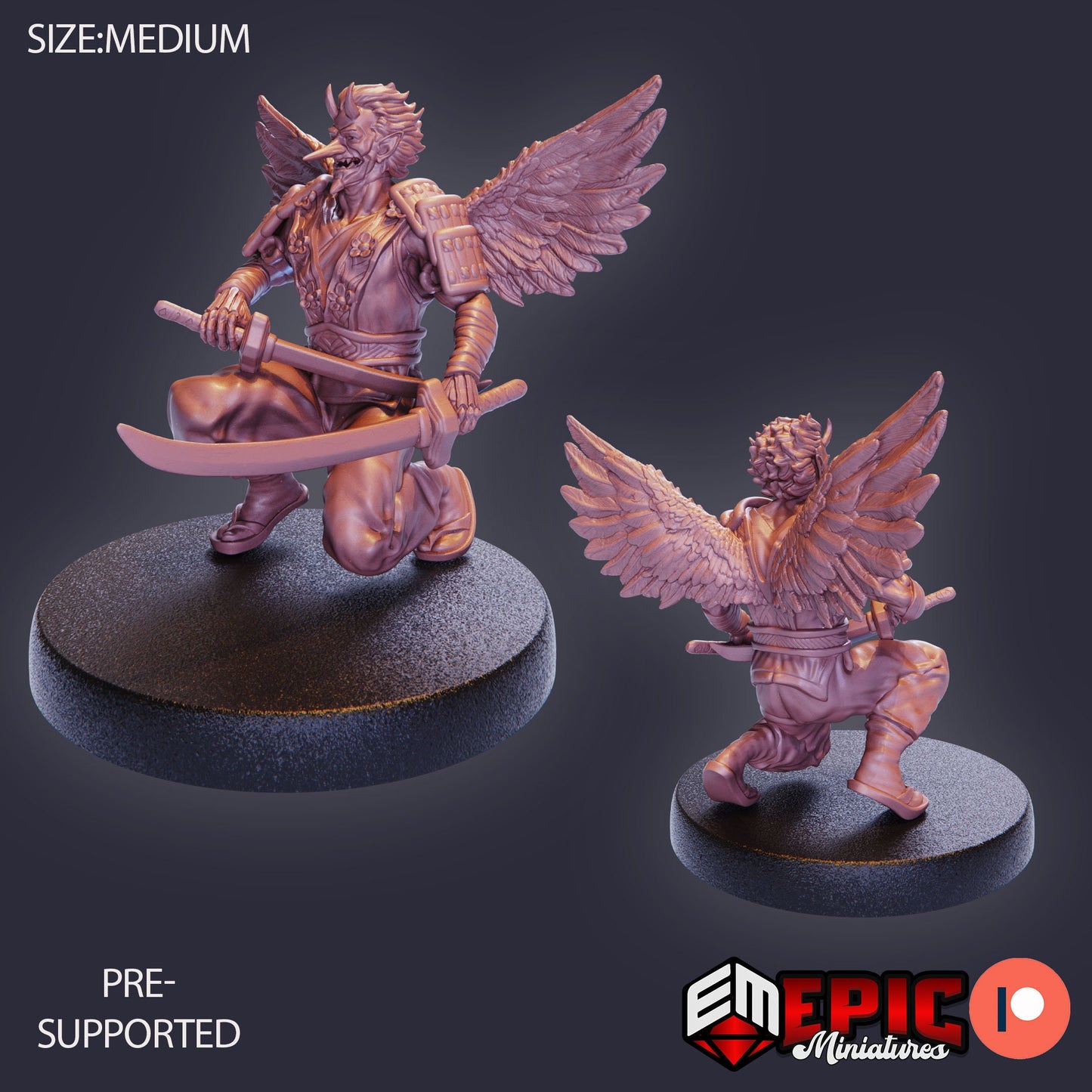 Tengu (3 Variants) - Epic Miniatures