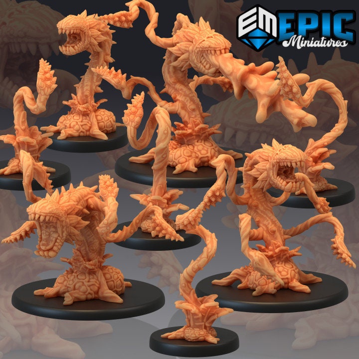 Man Eating Plant (8 Variants Available) - Epic Miniatures