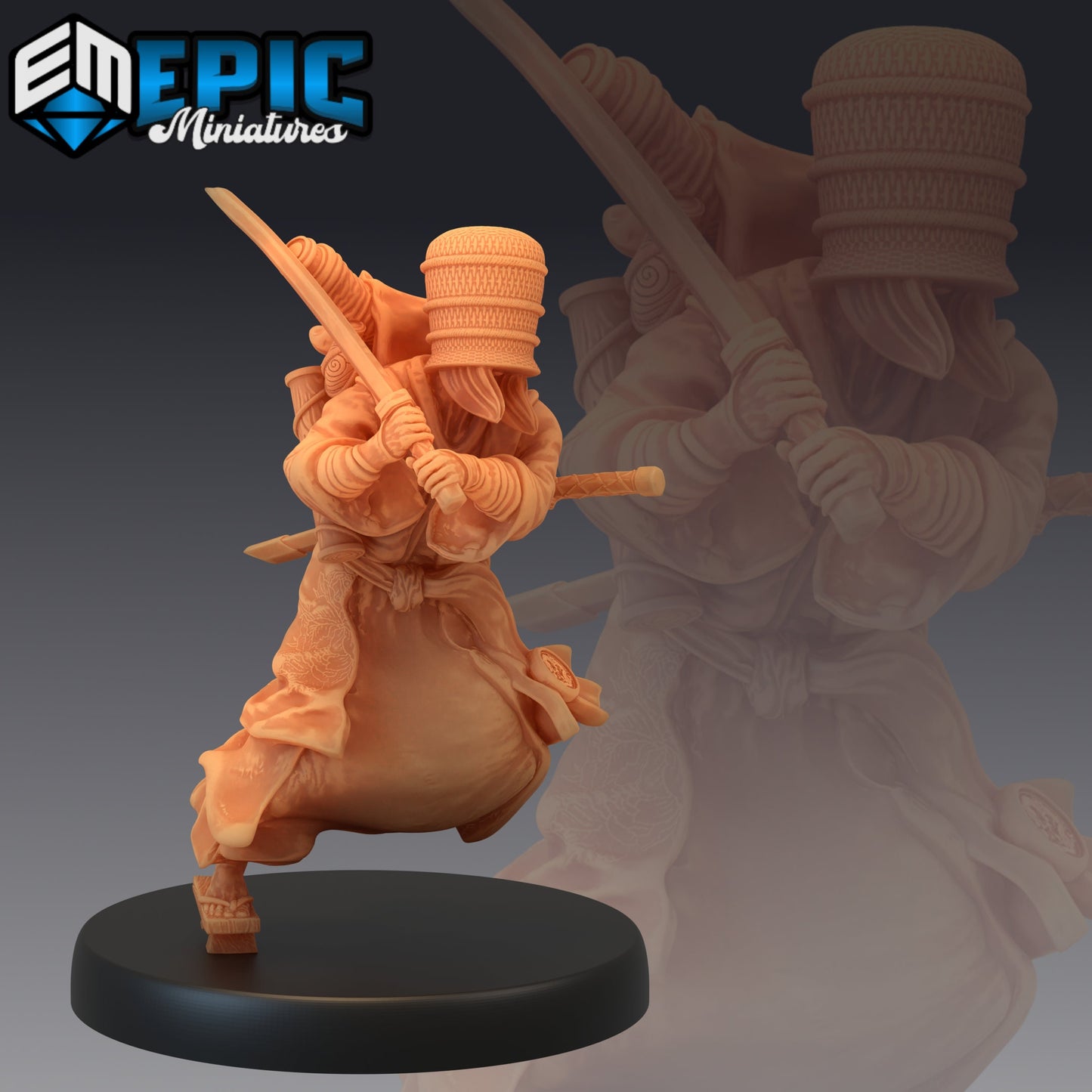 Basket Monk (3 Variants) - Epic Miniatures