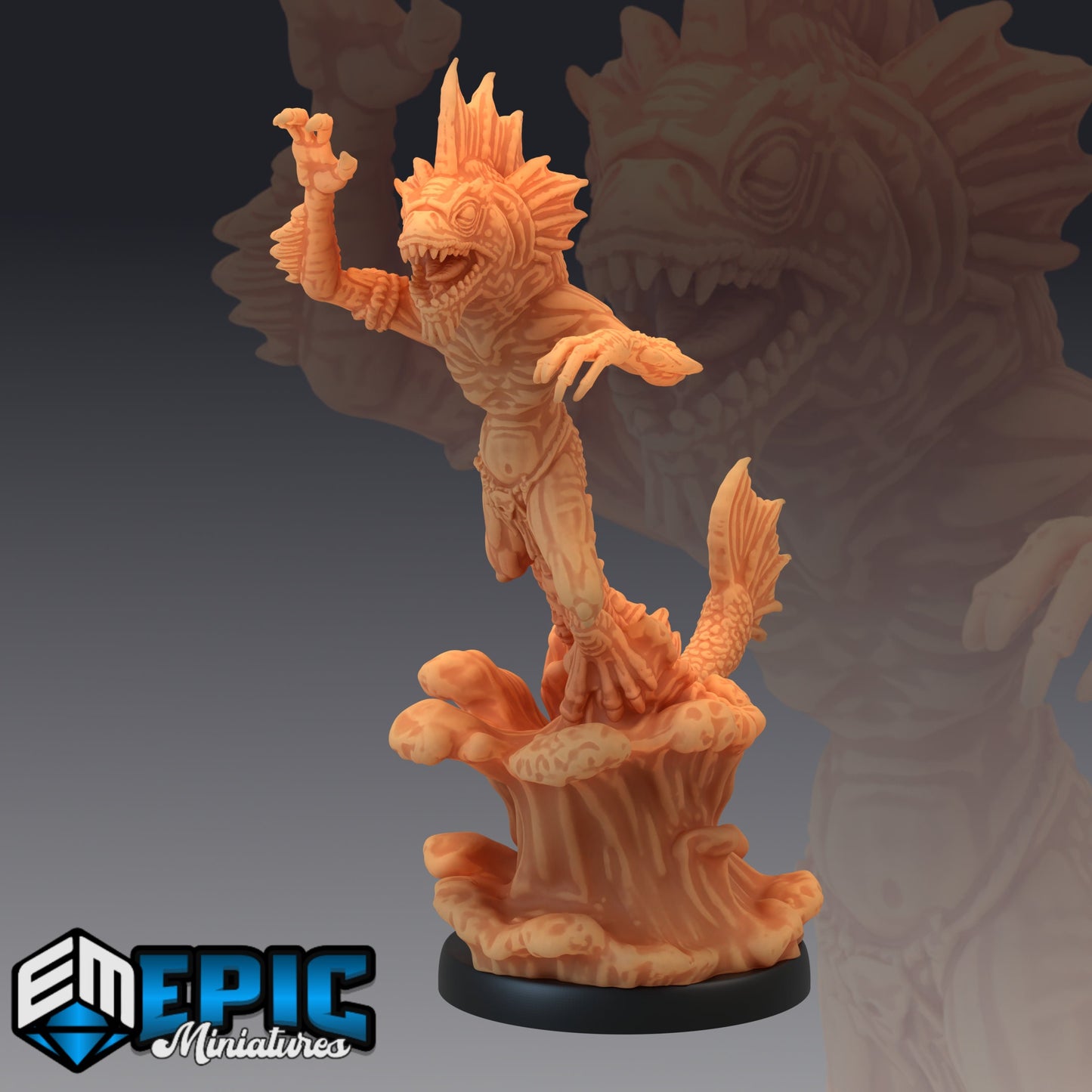 Fishfolk (7 Variants) - Epic Miniatures