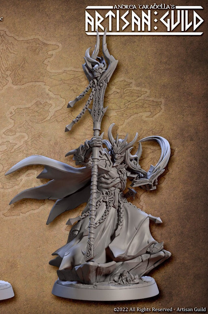 Aamon riding Daemonum Kerubim (3 Variants Available) - Artisan Guild