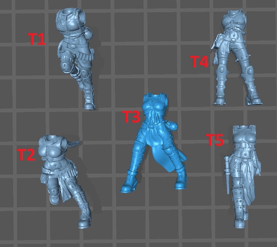 Bitter Nightshades Gang - Modular Kit - Print Minis