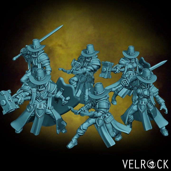 Witch Hunter - Female (8 Variants) - Velrock