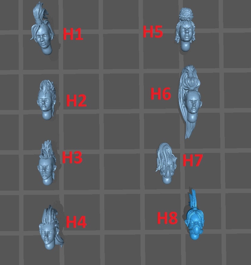 Bitter Nightshades Gang - Modular Kit - Print Minis