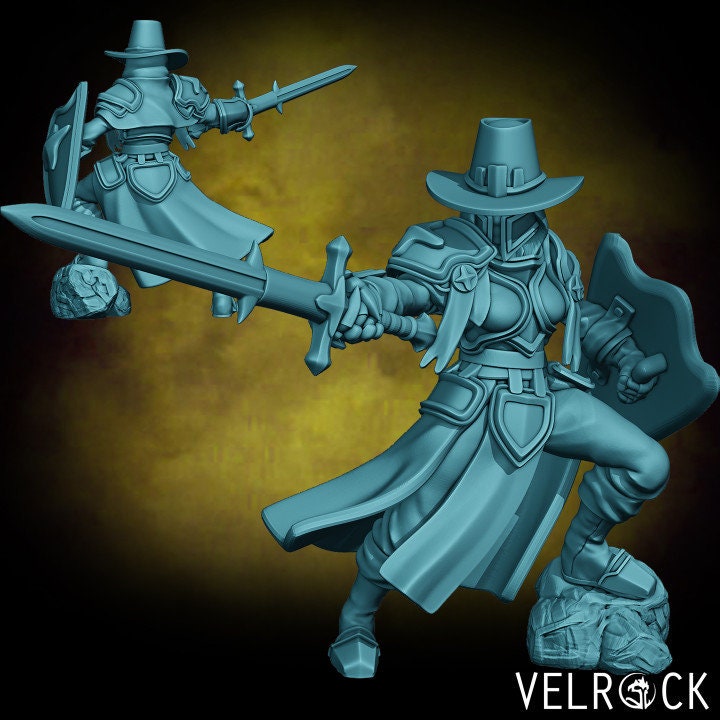 Witch Hunter - Female (8 Variants) - Velrock