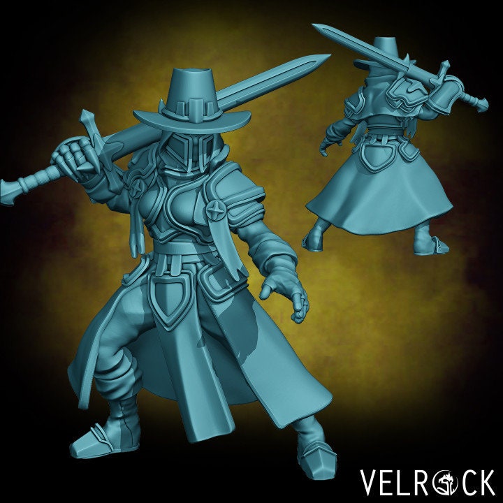 Witch Hunter - Female (8 Variants) - Velrock