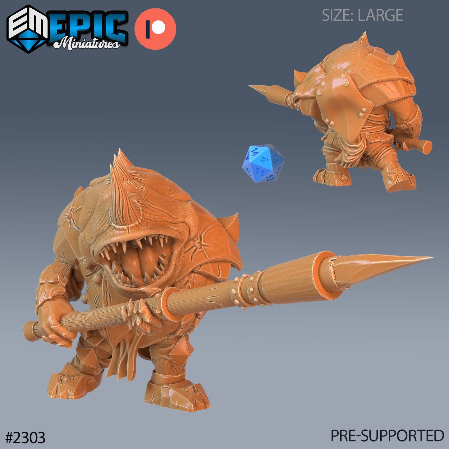 Dungeon Guardian (3 Variants Available) - Epic Miniatures