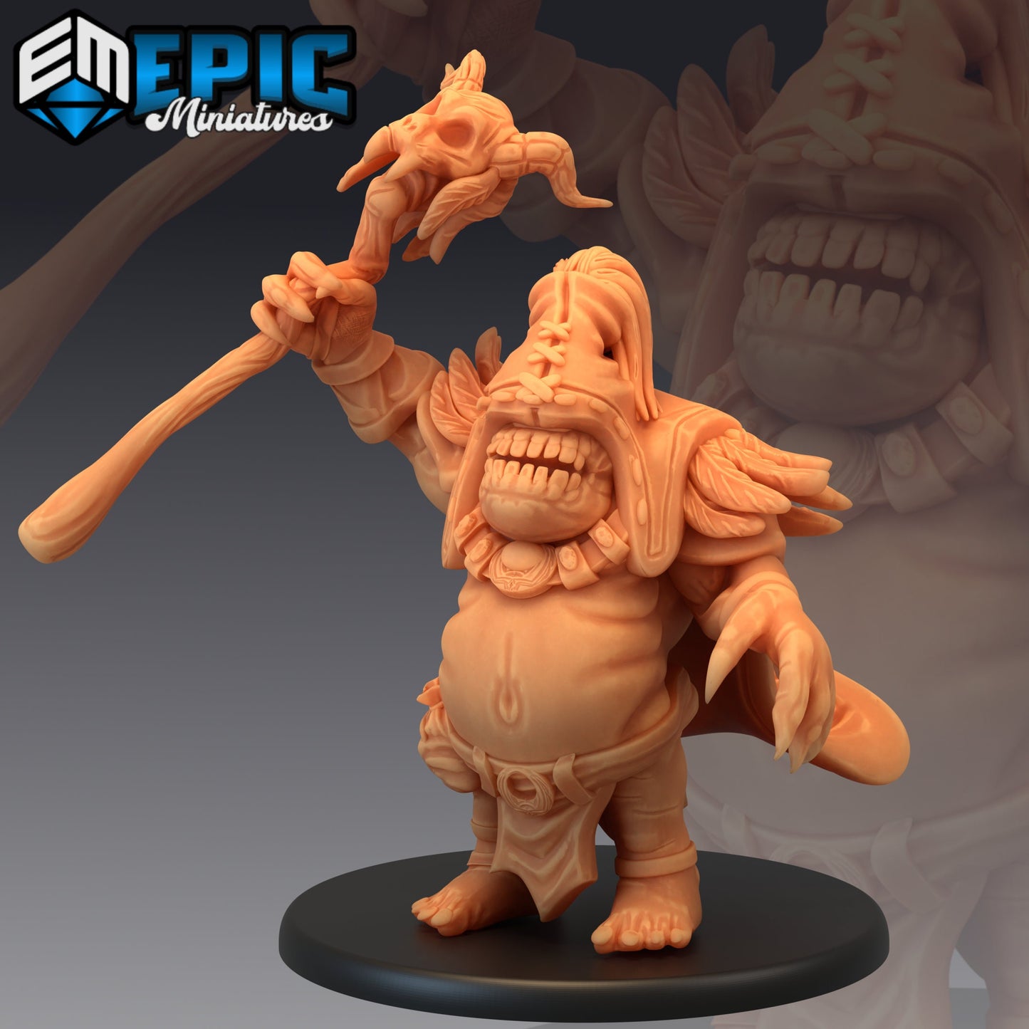 Ogre Warlock (3 Variants) - Epic Miniatures