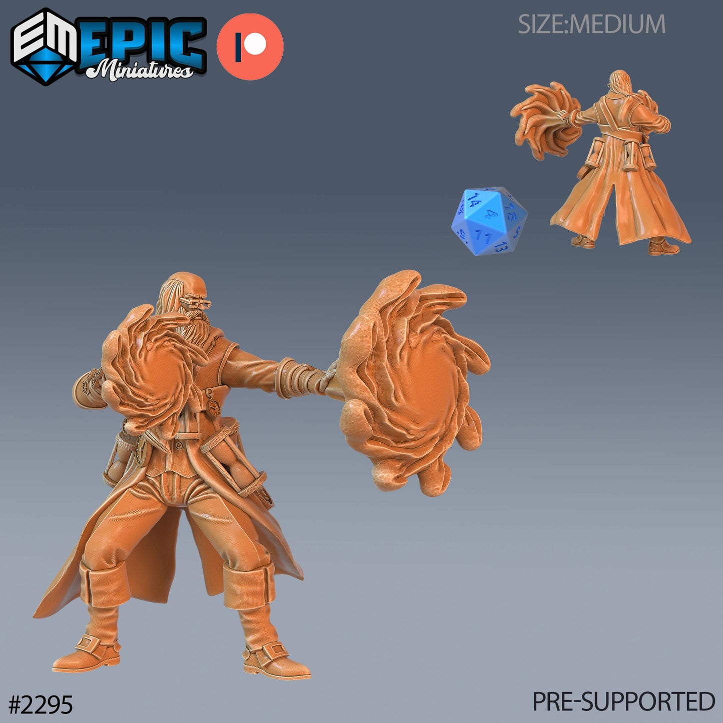 Time Wizard (3 Variants Available) - Epic Miniatures