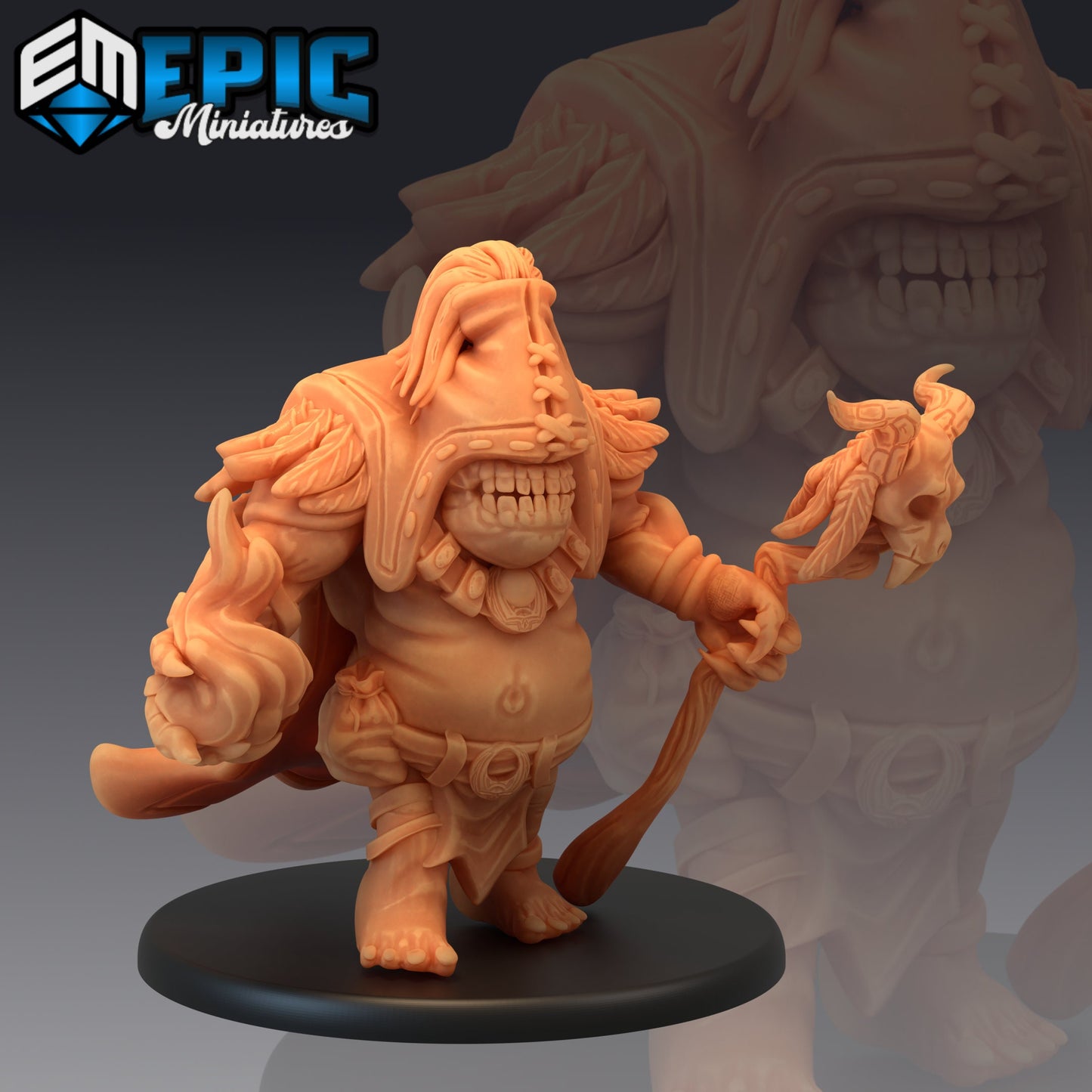 Ogre Warlock (3 Variants) - Epic Miniatures
