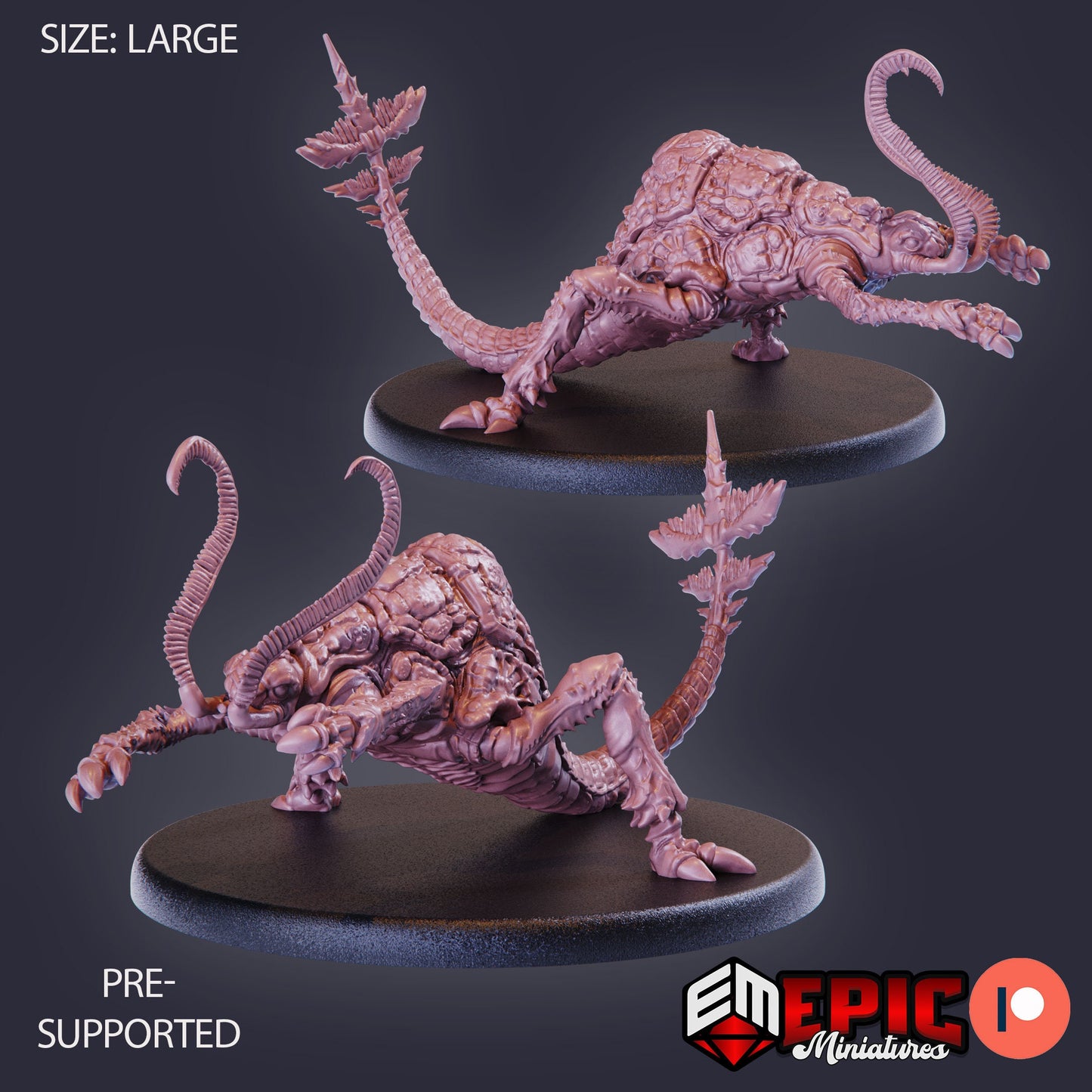 Rust Creeper (3 Variants) - Epic Miniatures