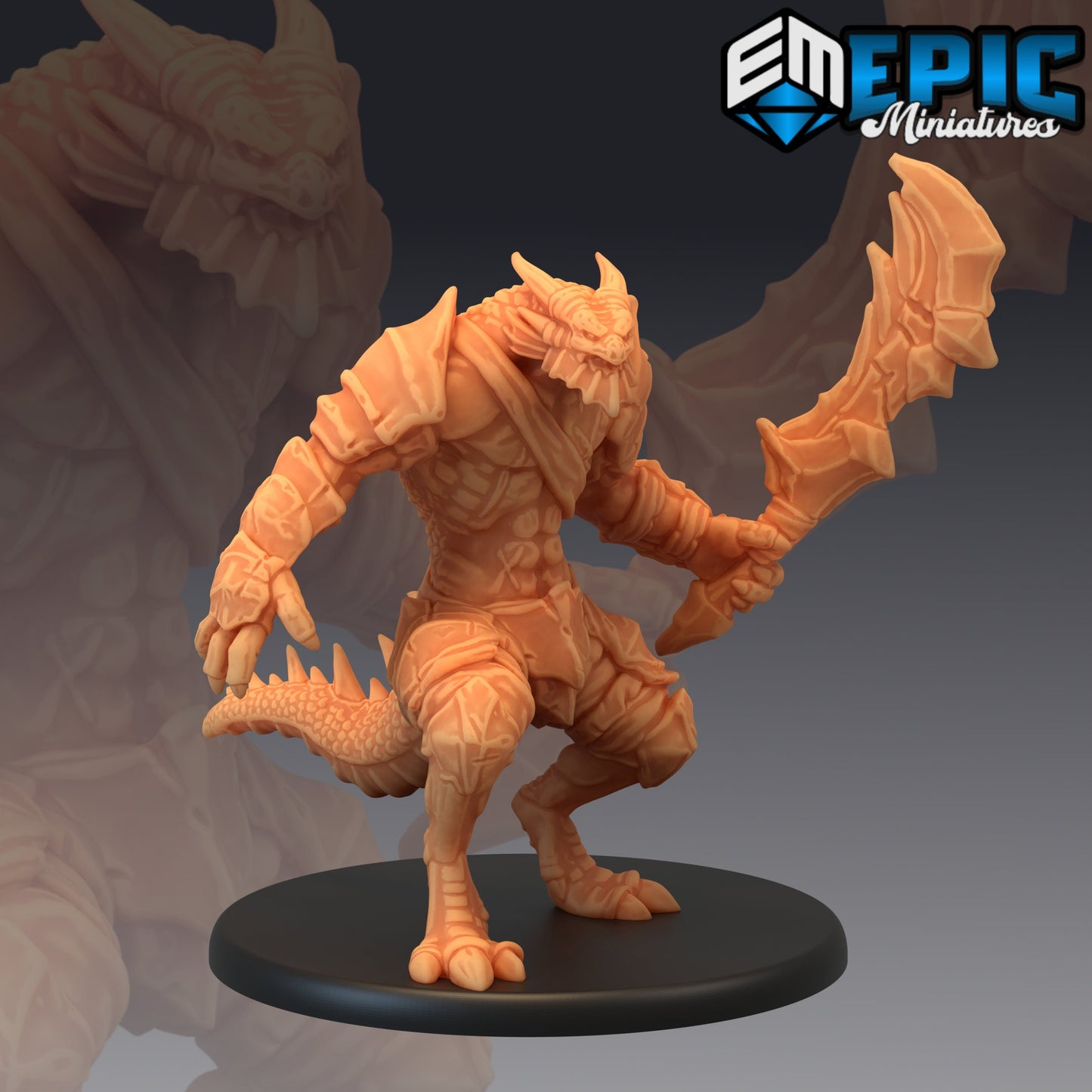 Dragonborn (5 Variants Available) - Epic Miniatures