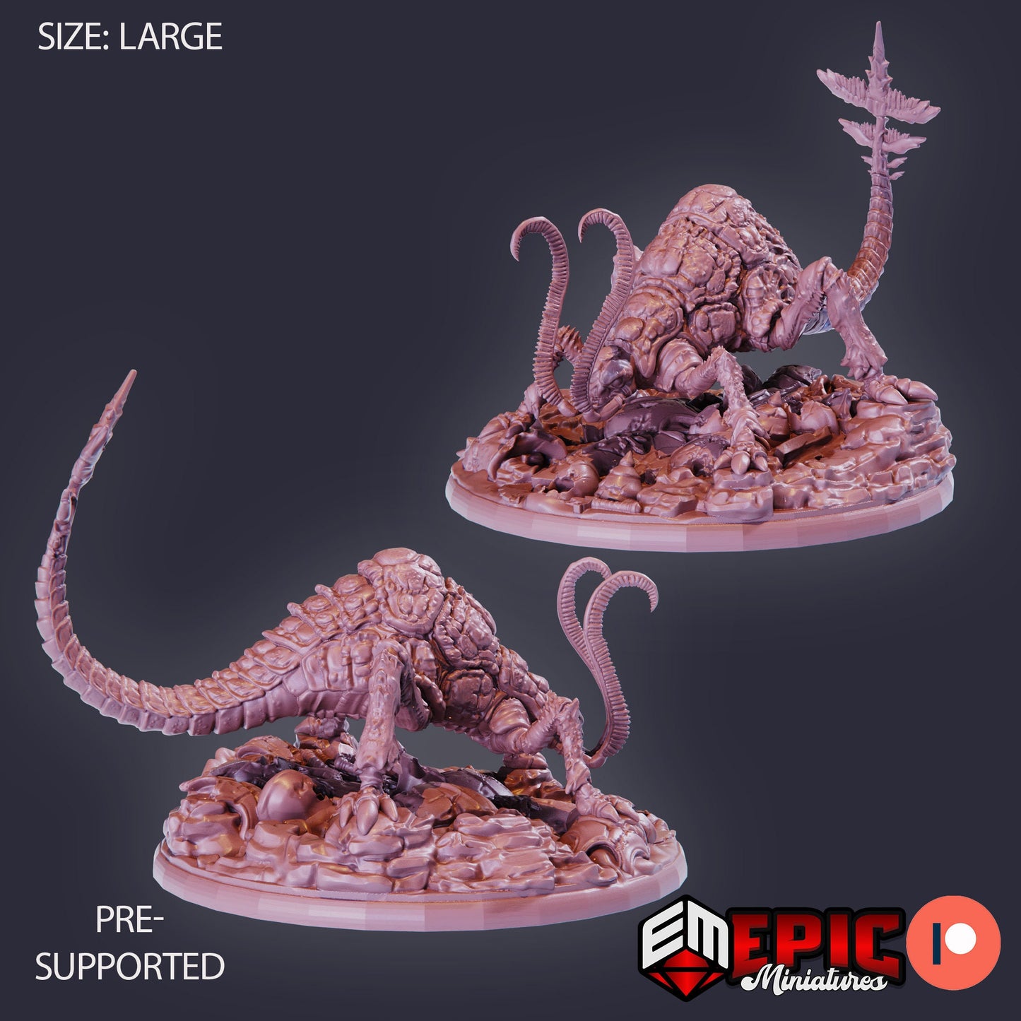 Rust Creeper (3 Variants) - Epic Miniatures