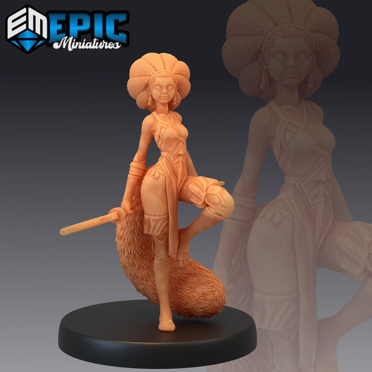 Tanuki Lady (3 Variants) - Epic Miniatures