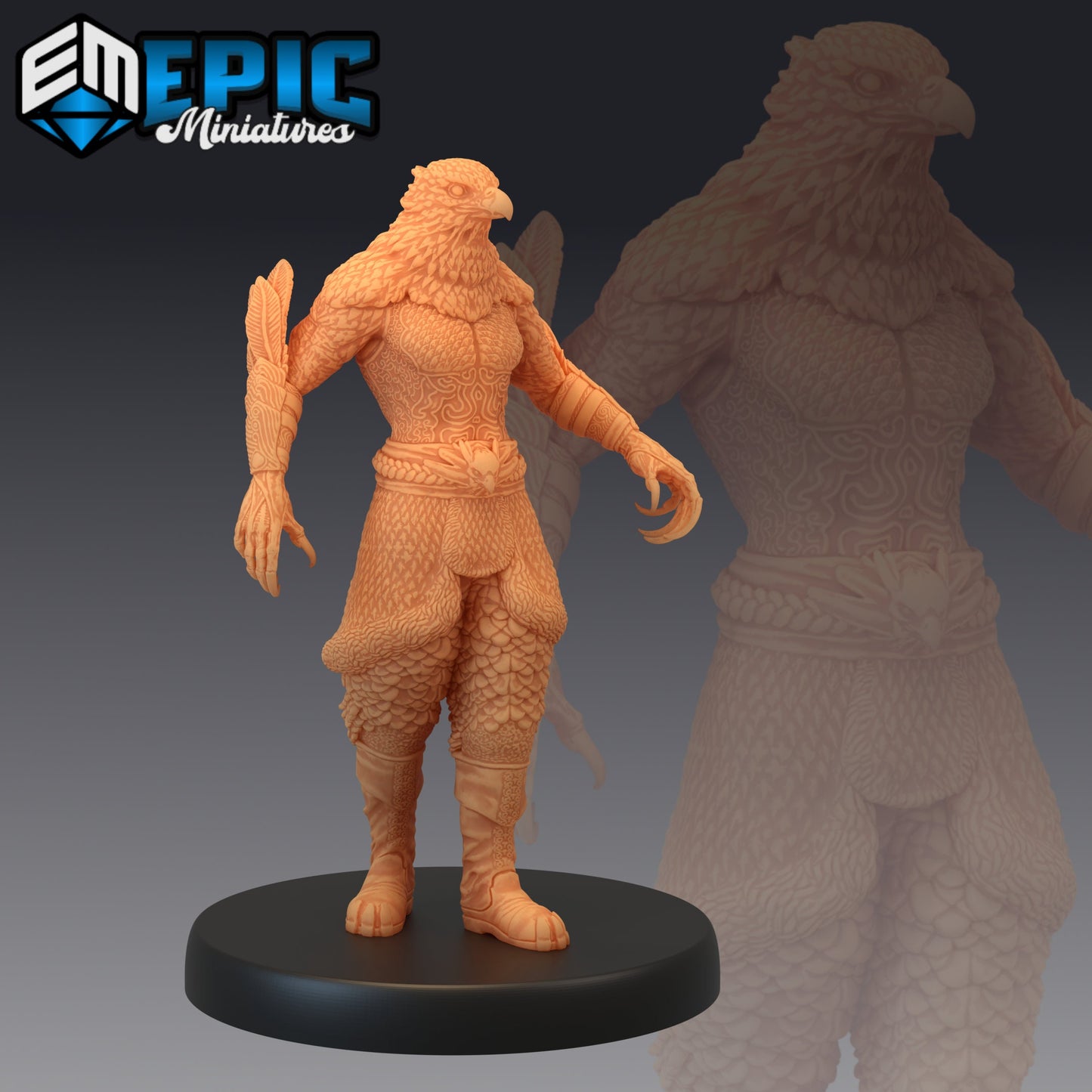 Raven Tribe Hunter (3 Variants) - Epic Miniatures